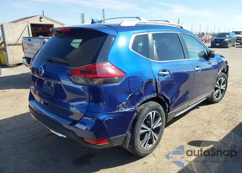 2018 Nissan Rogue Sl из США, поврежденный, VIN 5N1AT2MT8JC851986